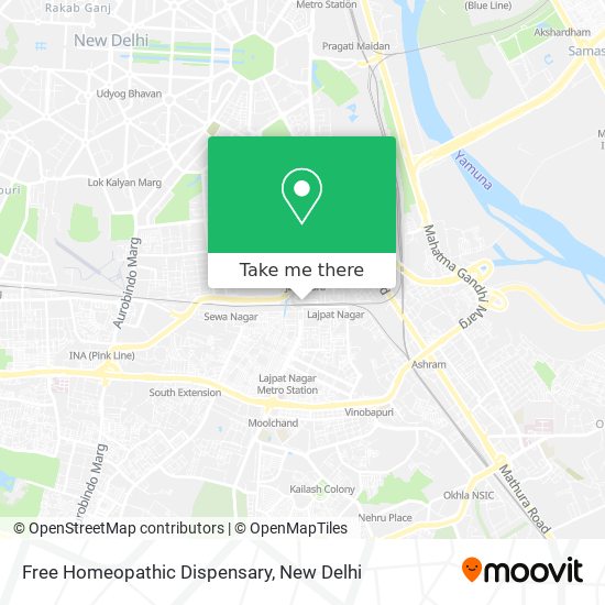 Free Homeopathic Dispensary map