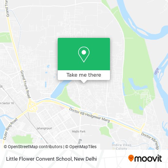 Little Flower Convent School map
