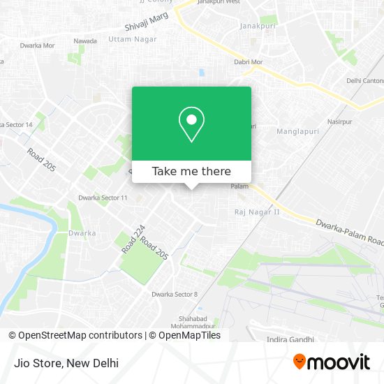 Jio Store map