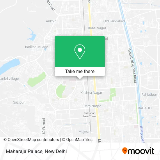 Maharaja Palace map