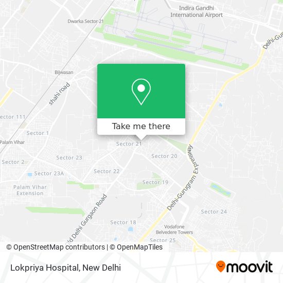 Lokpriya Hospital map