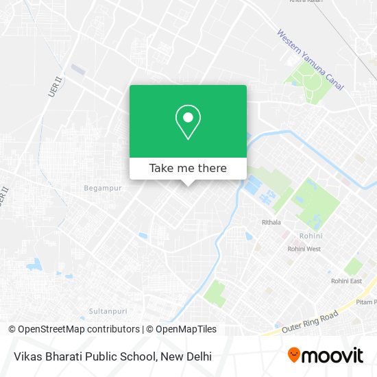 Vikas Bharati Public School map