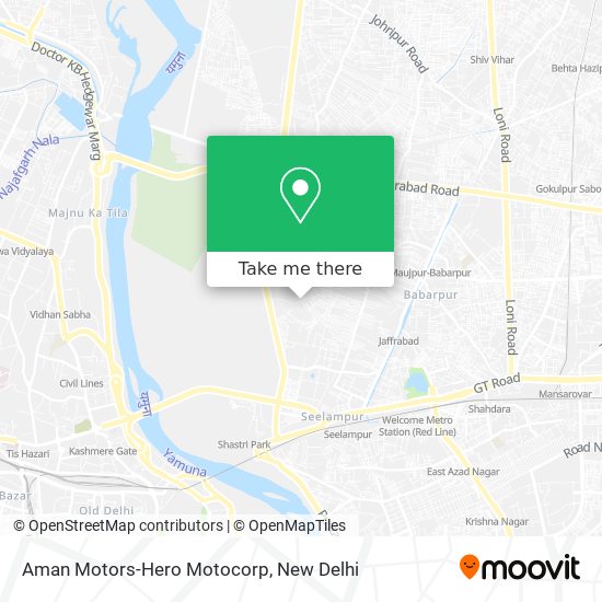 Aman Motors-Hero Motocorp map