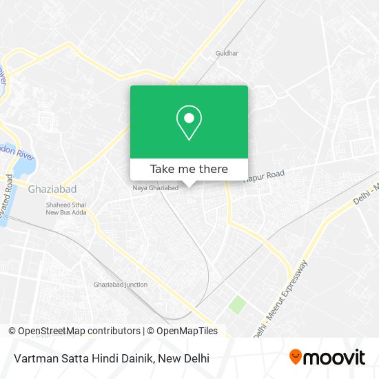 Vartman Satta Hindi Dainik map