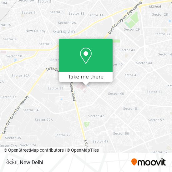 वेदांता map