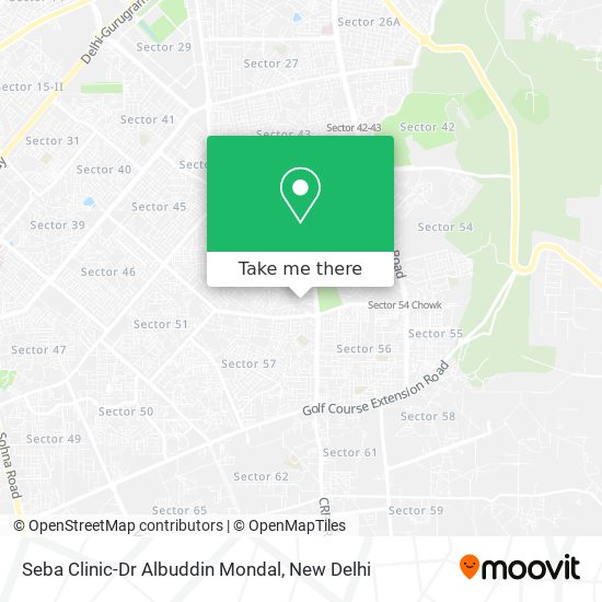 Seba Clinic-Dr Albuddin Mondal map