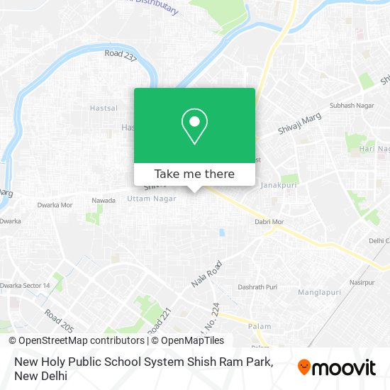 New Holy Public School System Shish Ram Park map