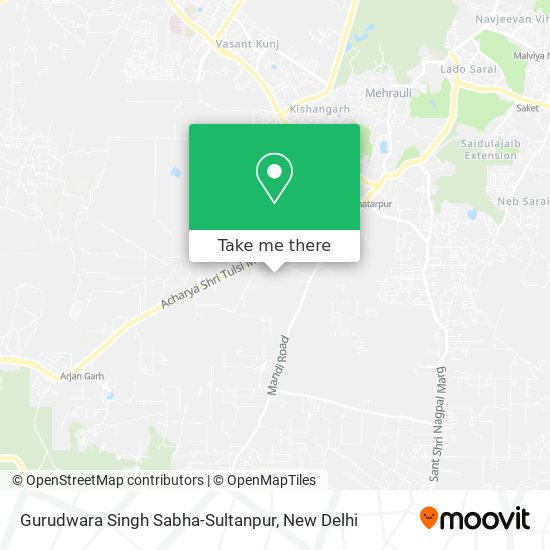 Gurudwara Singh Sabha-Sultanpur map