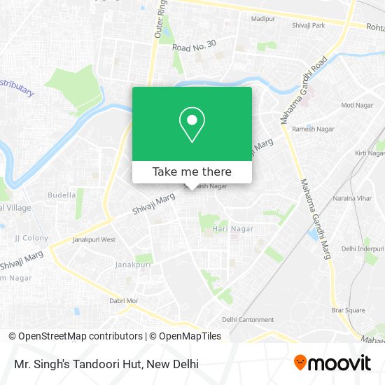 Mr. Singh's Tandoori Hut map