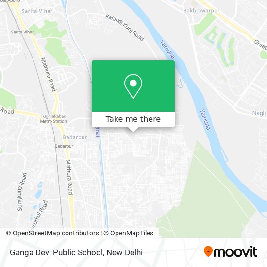 Ganga Devi Public School map