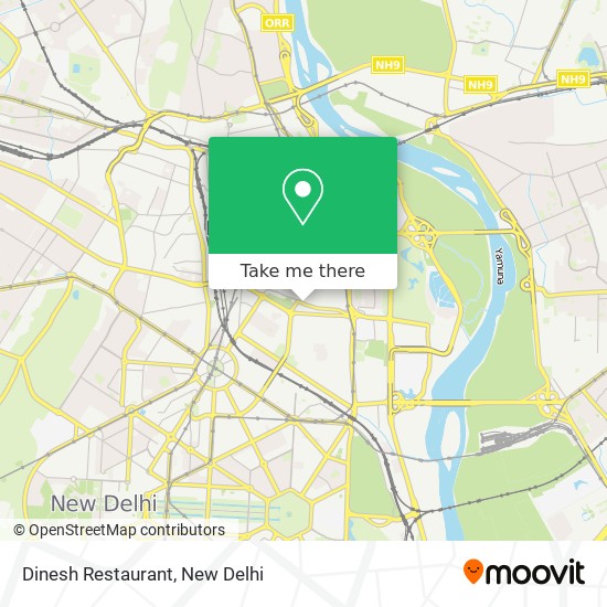 Dinesh Restaurant map