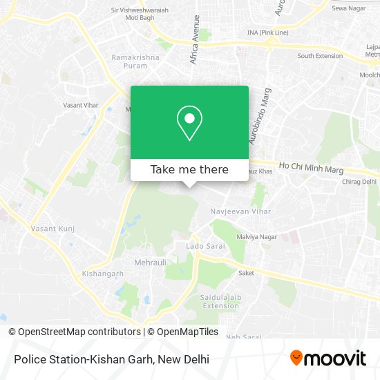 Police Station-Kishan Garh map