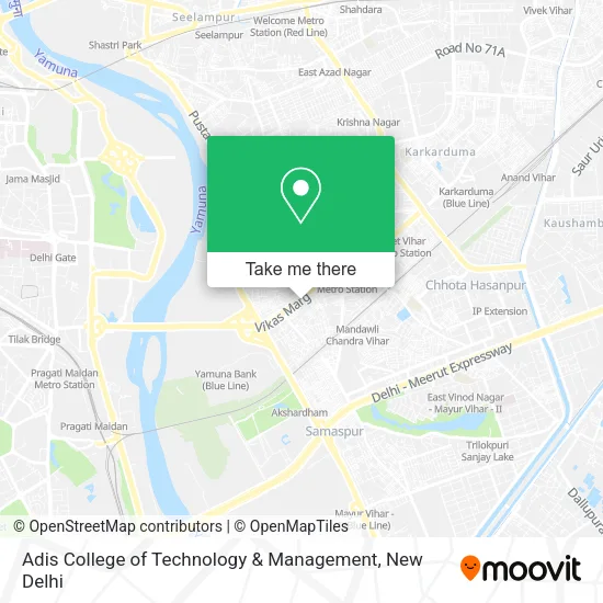 Adis College of Technology & Management map