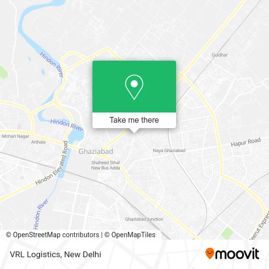 VRL Logistics map