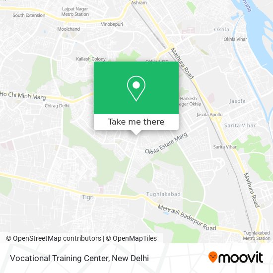 Vocational Training Center map