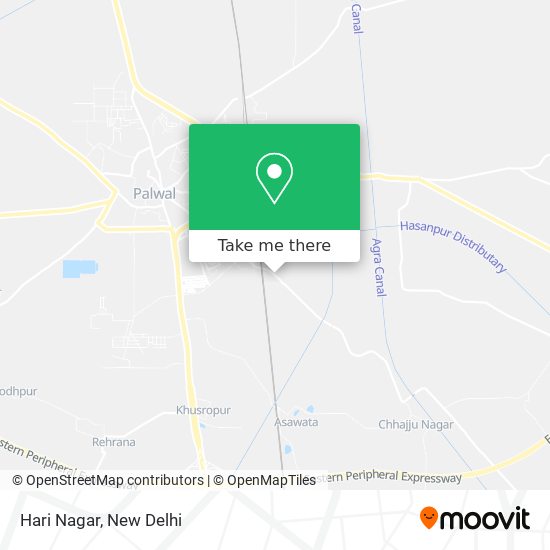 Hari Nagar map