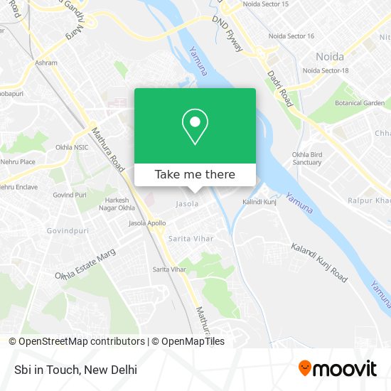 Sbi in Touch map