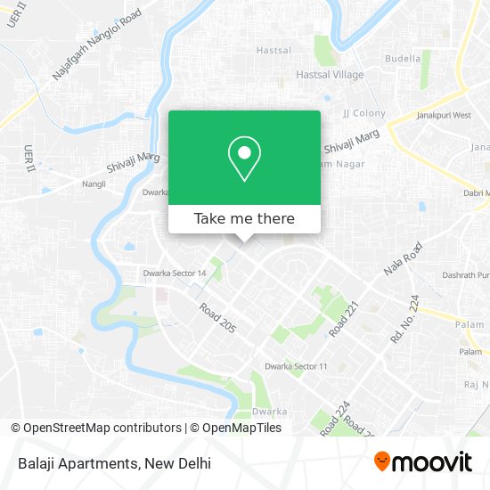 Balaji Apartments map