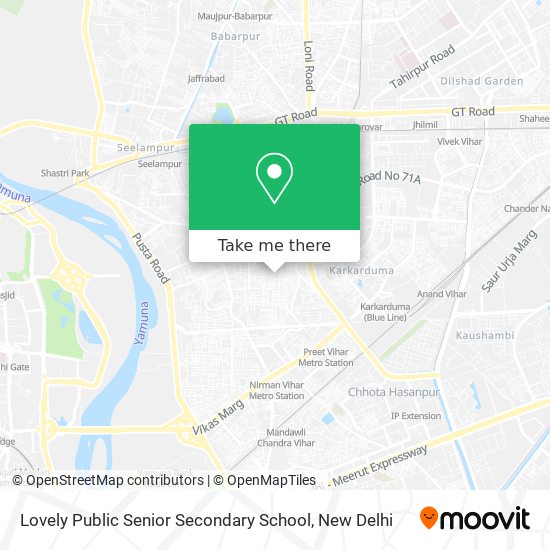 Lovely Public Senior Secondary School map