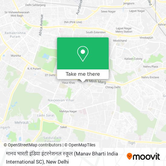 मानव भारती इंडिया इंटरनेशनल स्कूल (Manav Bharti India International SC) map