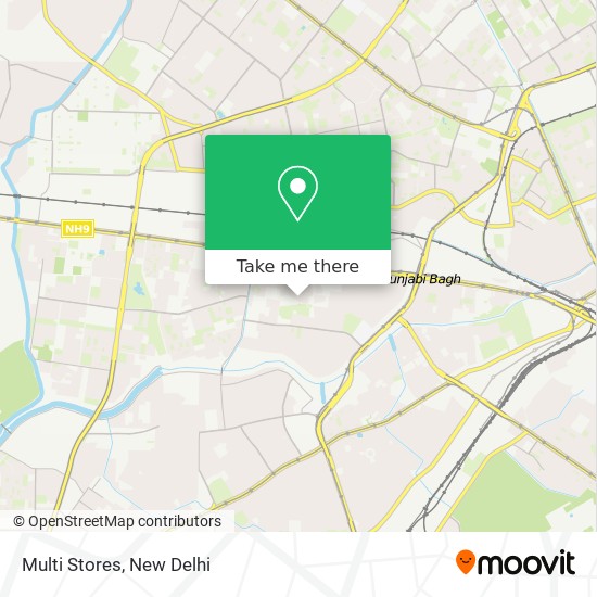 Multi Stores map