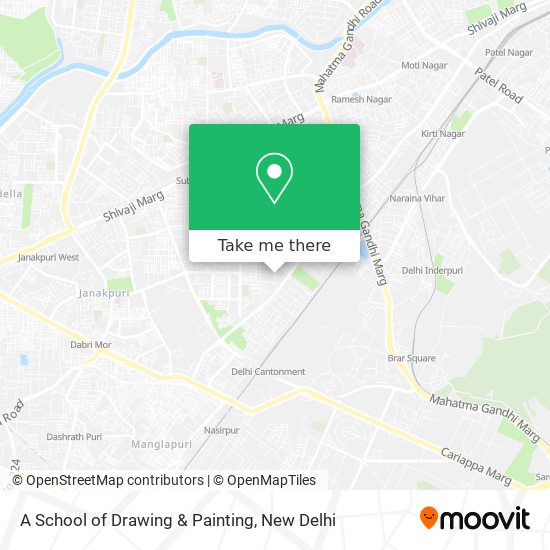 A School of Drawing & Painting map