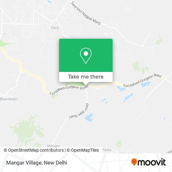 Mangar Village map