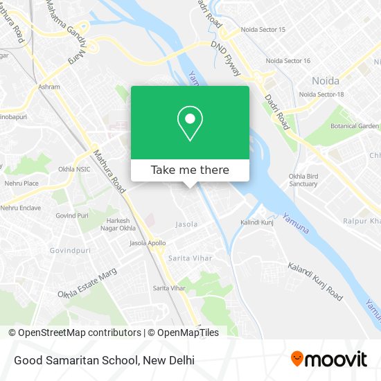 Good Samaritan School map