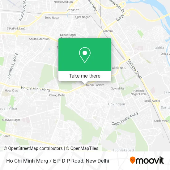 Ho Chi Minh Marg / E P D P Road map