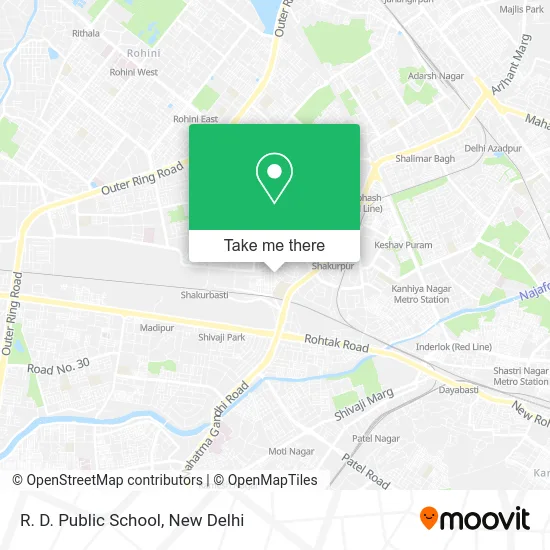 R. D. Public School map