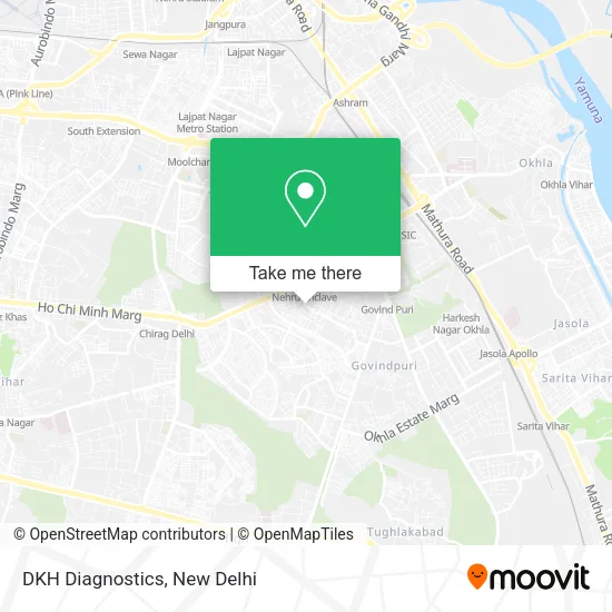 DKH Diagnostics map