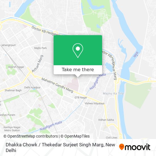 Dhakka Chowk / Thekedar Surjeet Singh Marg map