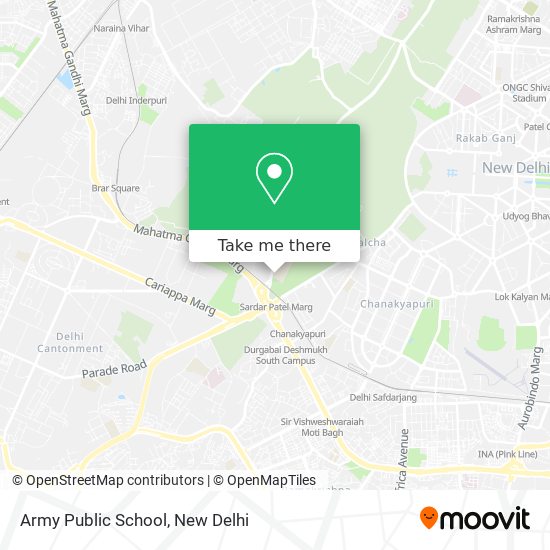 Army Public School map