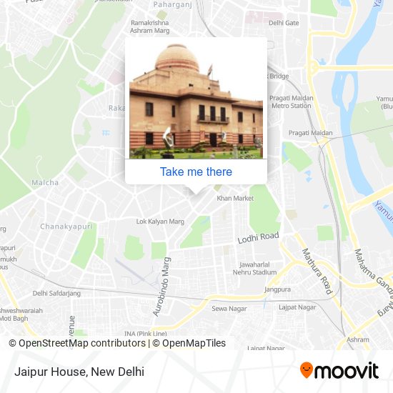 Jaipur House map