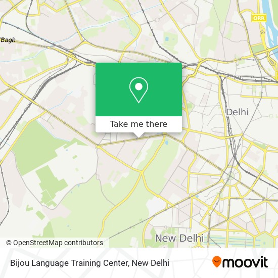 Bijou Language Training Center map