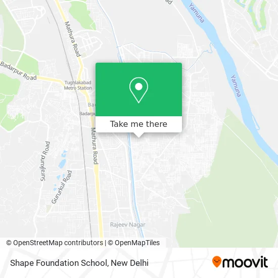 Shape Foundation School map
