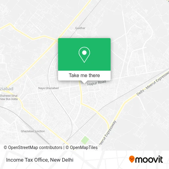 Income Tax Office map