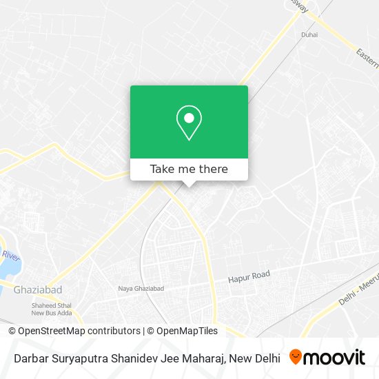 Darbar Suryaputra Shanidev Jee Maharaj map
