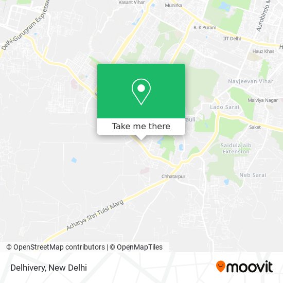 Delhivery map