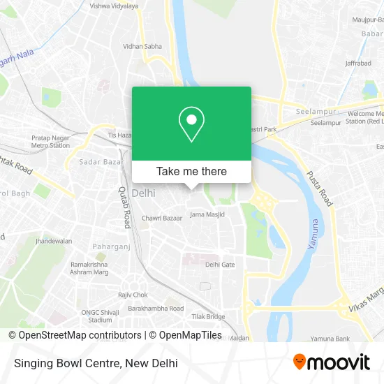 Singing Bowl Centre map