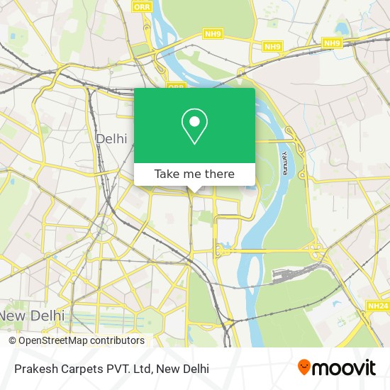 Prakesh Carpets PVT. Ltd map
