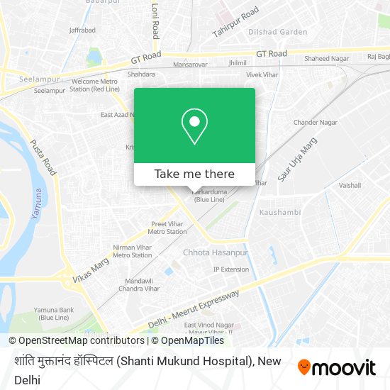 शांति मुक्तानंद हॉस्पिटल (Shanti Mukund Hospital) map