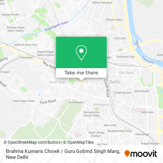 Brahma Kumaris Chowk / Guru Gobind Singh Marg map