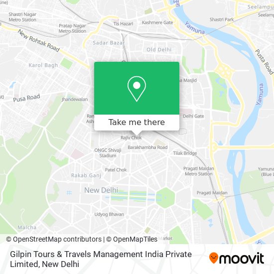 Gilpin Tours & Travels Management India Private Limited map