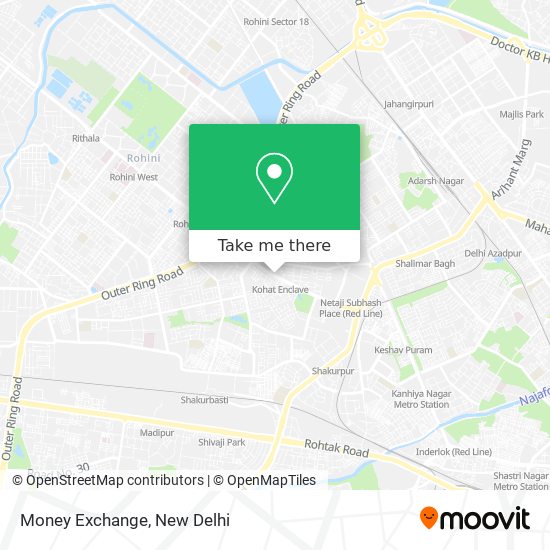 Money Exchange map