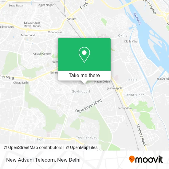 New Advani Telecom map