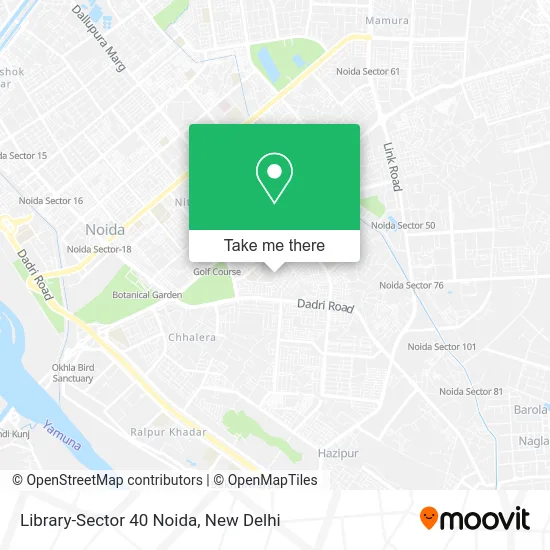 Library-Sector 40 Noida map