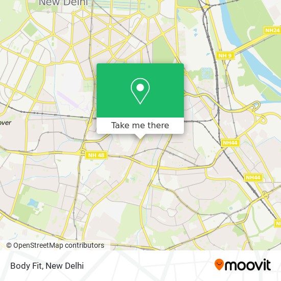 Body Fit map