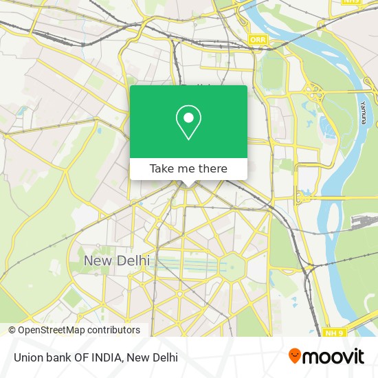 Union bank OF INDIA map