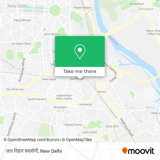 जल विहार कालोनी map